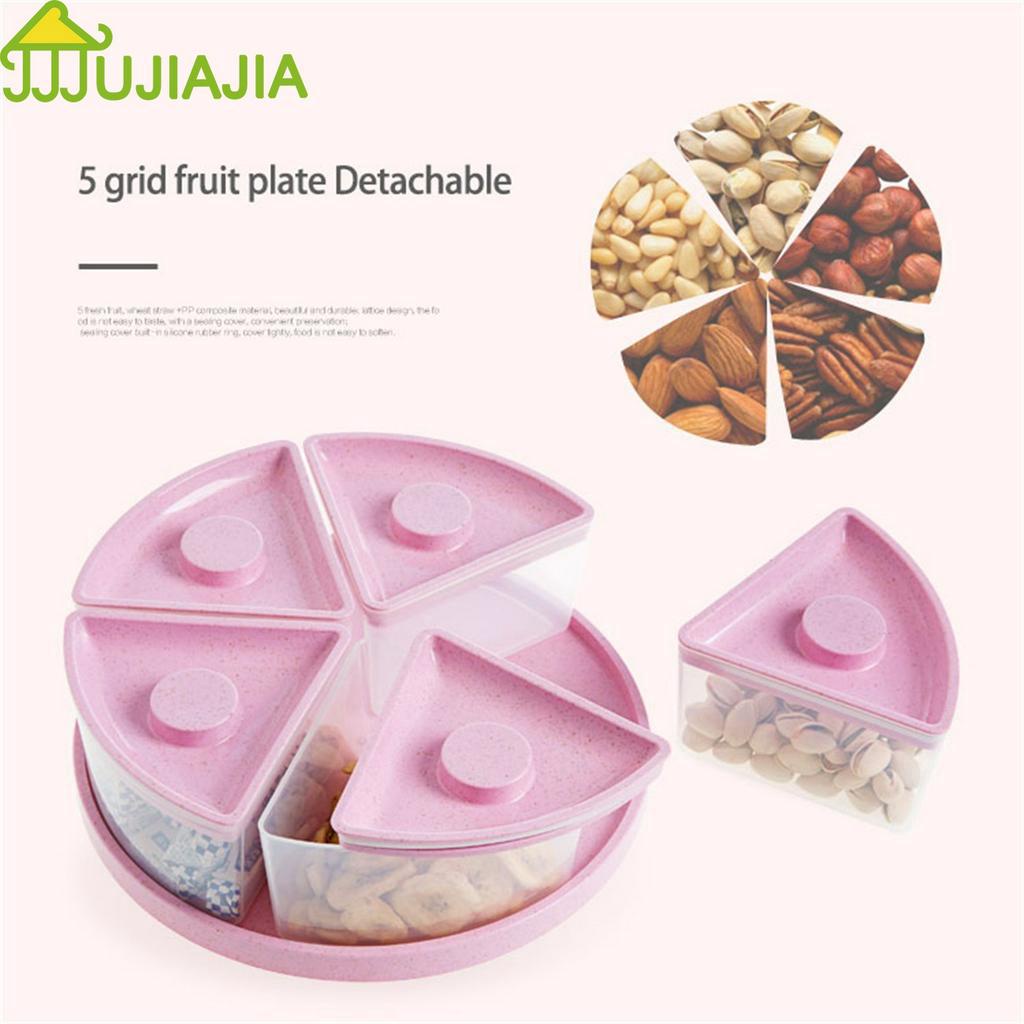Hộp Đựng Bánh Kẹo/Trái Cây JUJIAJIA Chống Ẩm Thiết Kế Sáng Tạo