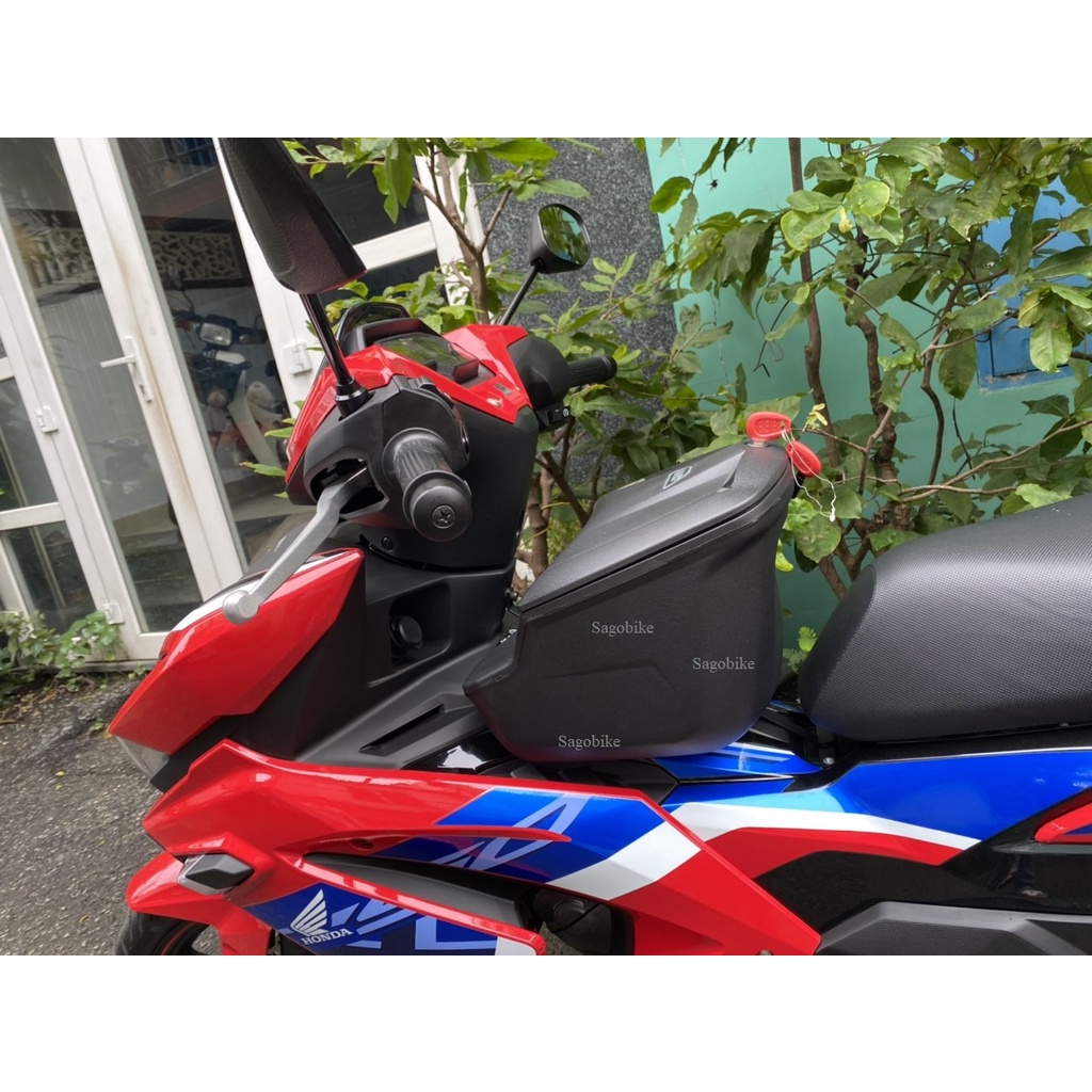 Thùng giữa Winner X 2022, thùng Givi G12N kèm bát gắn Winner V3