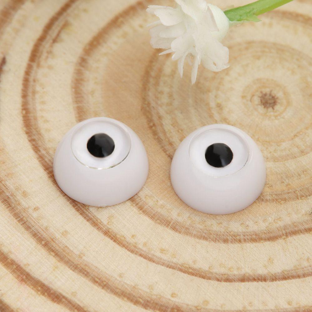 BEBETTERM 1 Bộ Mắt Nhựa Acrylic 8~26mm Cho Búp Bê