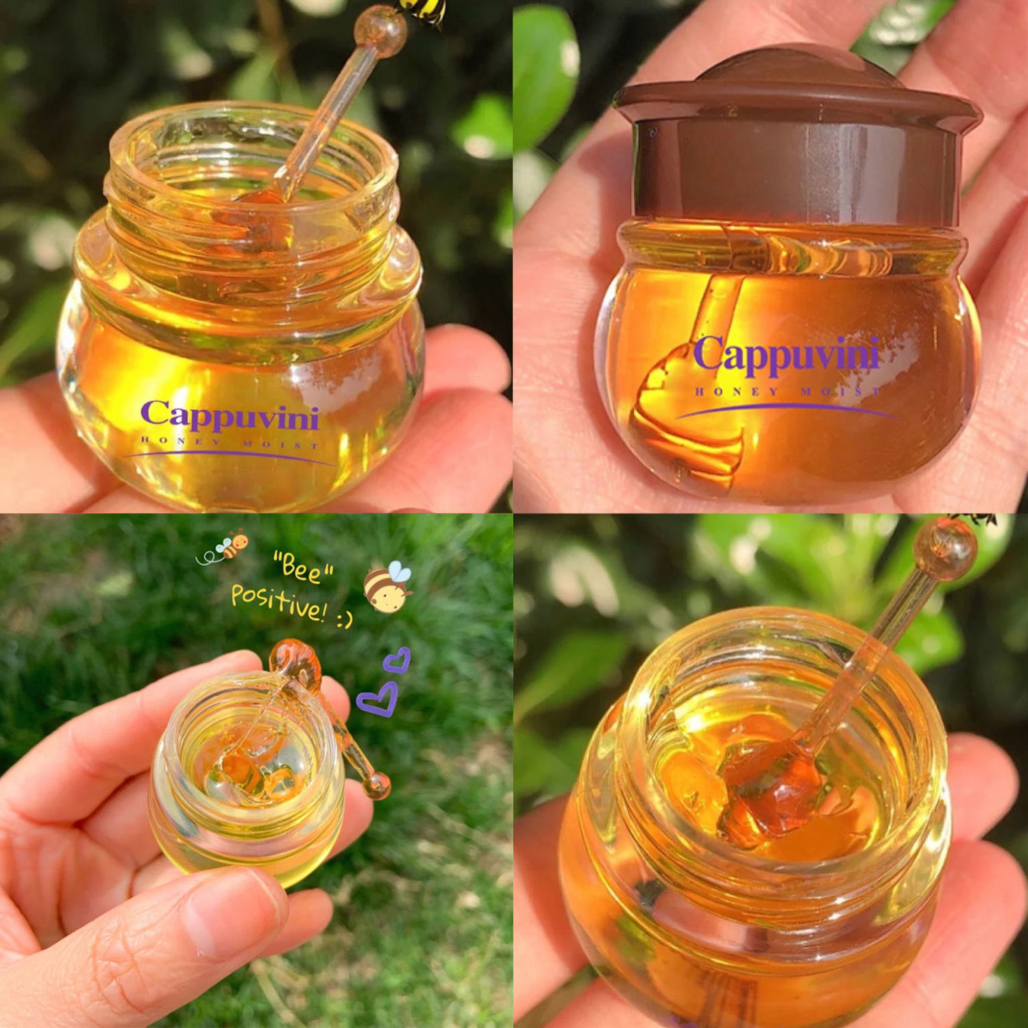 (hàng Mới Về) Mặt Nạ Môi Mật Ong Dưỡng Ẩm Chăm Sóc Môi