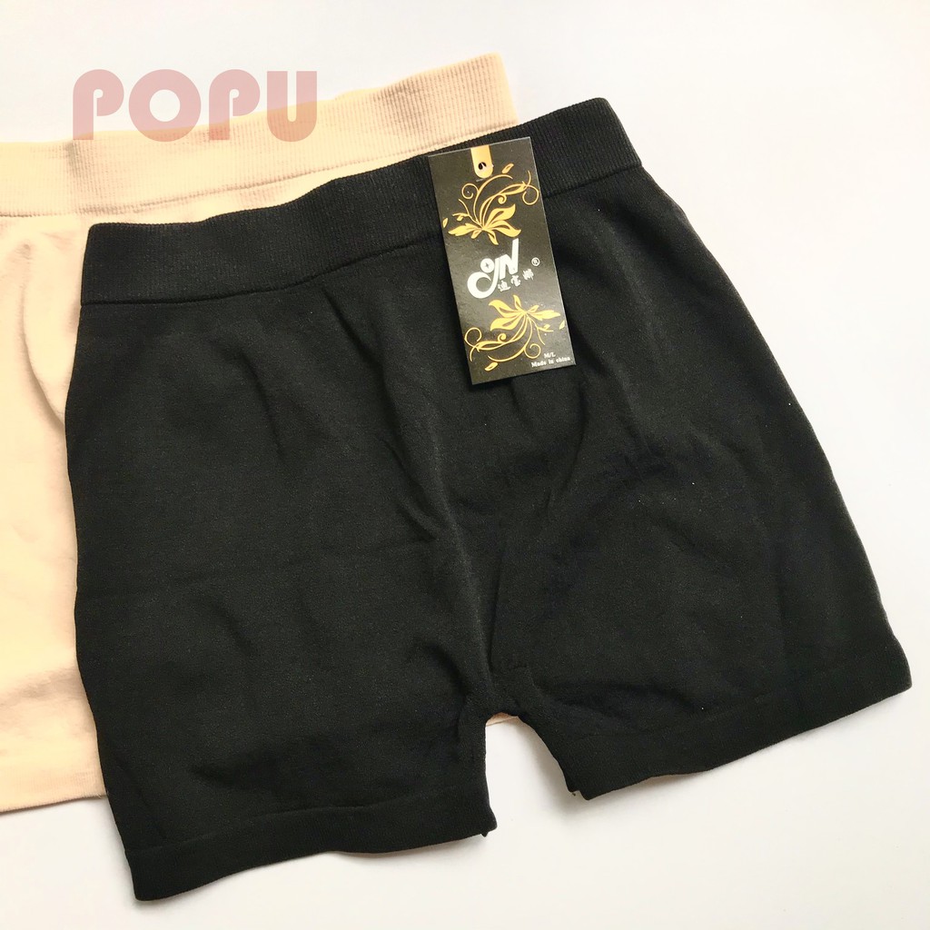 Quần mặc váy không đường may, quần bảo hộ mặc váy, quần thun đen ngắn | BigBuy360 - bigbuy360.vn