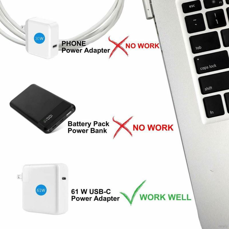 Dây cáp đầu cắm USB-C sang MacSafe 2 dành cho Macbook Retina Pro Air 45W 60W 85W | BigBuy360 - bigbuy360.vn