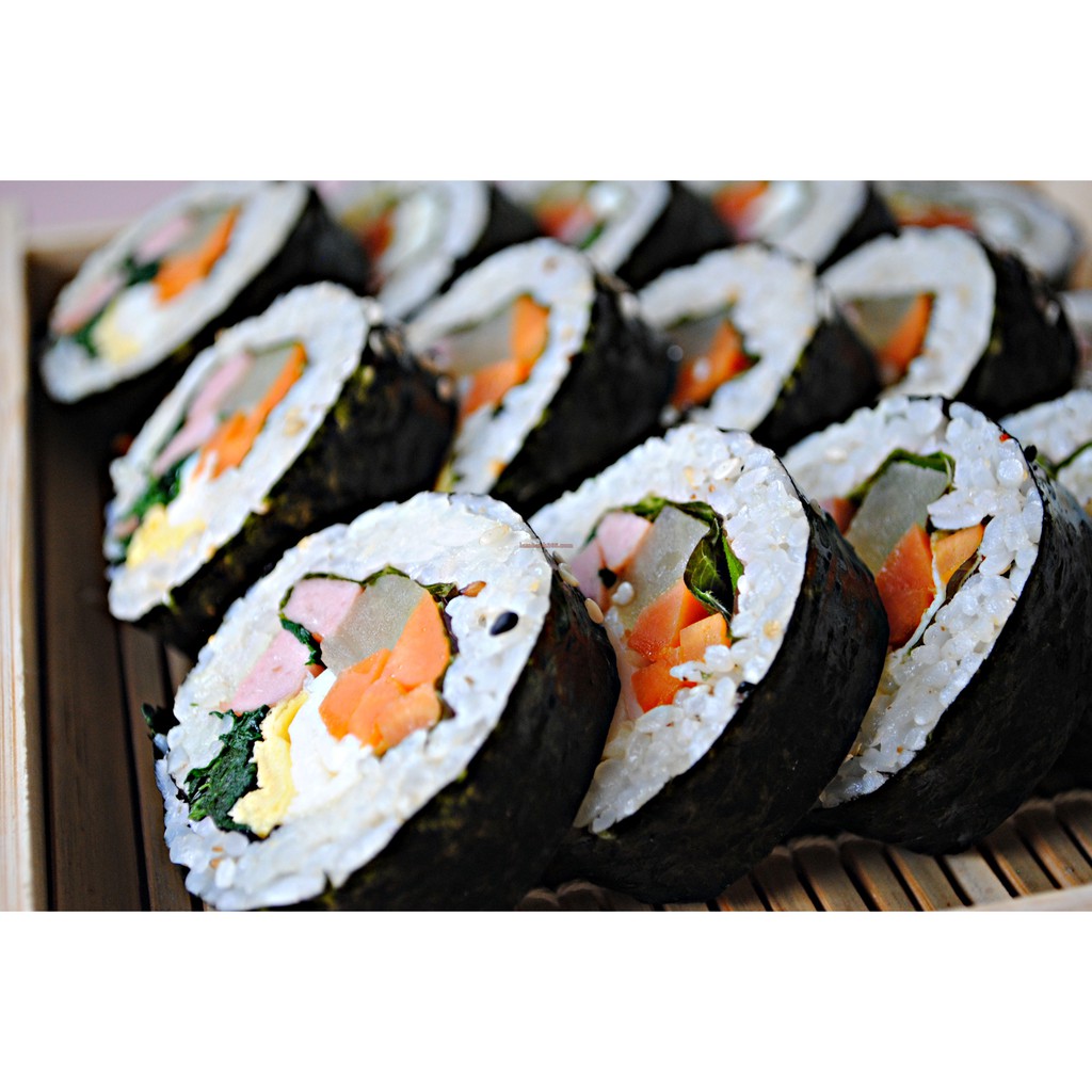 [Hàng chuyên dùng] Lá Nori (rong biển cuốn Sushi) Gold Plus - 50 lá - 140 gram