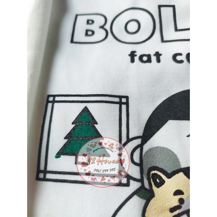 Áo thun unisex in hình cậu bé hạnh phúc form rộng tay lỡ freesize