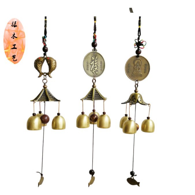 Chuông gió phong thủy 🎁FREESHIP🎁 Chuông gió ống đồng trang trí nhà cửa | BigBuy360 - bigbuy360.vn