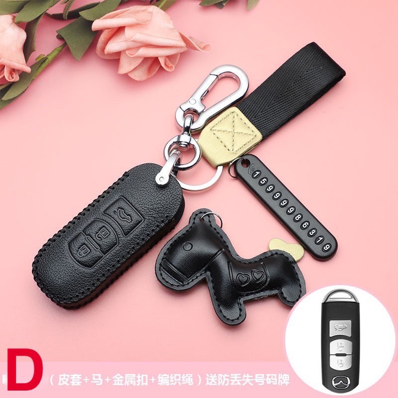 Bao Da Đựng Chìa Khóa Xe Hơi mazda 2 mazda 3 cx3 cx5
