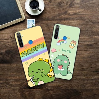 Ốp lưng điện thoại realme 5 / realme 5 pro / realme c3 in hình khủng long siêu cute, đáng yêu