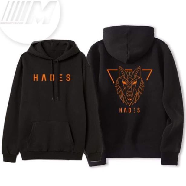 SALE- Áo hoodie hình sói hades unisex chất nỉ bông - cực HOT