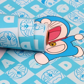 5M giấy dán tường Doremon va nobita - Có sẵn keo Zooyoo