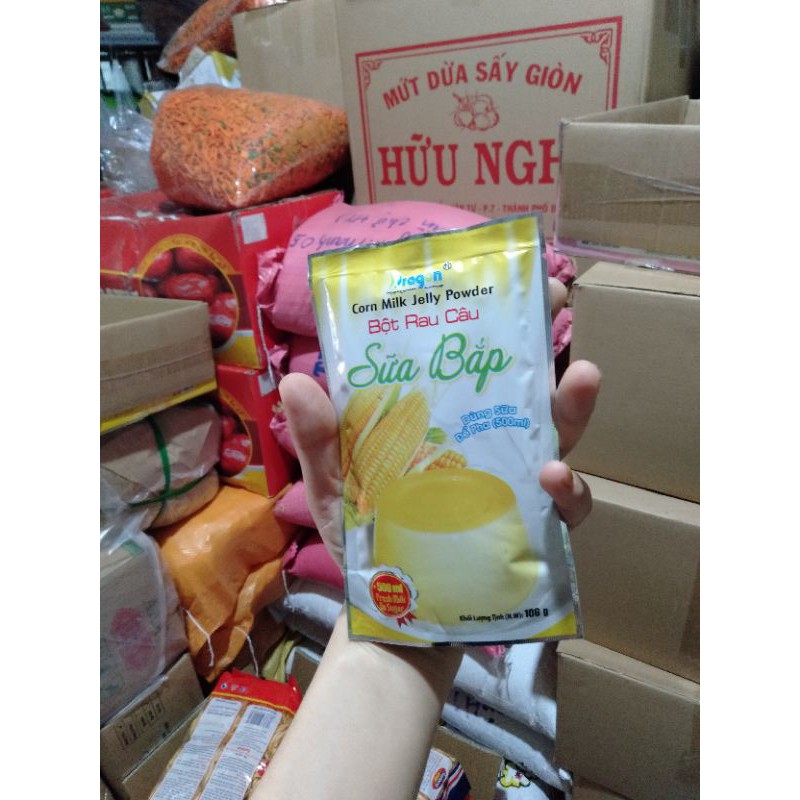 Bột rau câu sữa bắp dragon 🌽🌽