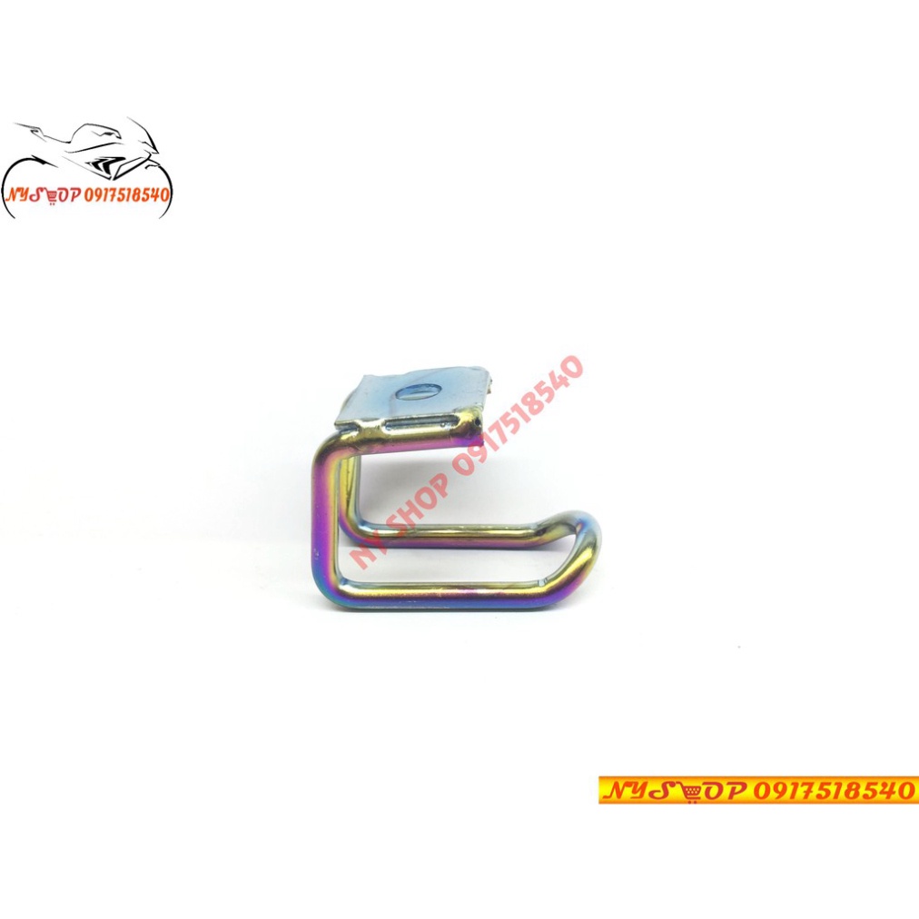 BAGA EX 150 INOX MÀU TITAN LOẠI 10 LY CHẮC CHẮN + TẶNG MÓC 7 MÀU Ảnh thật Sp