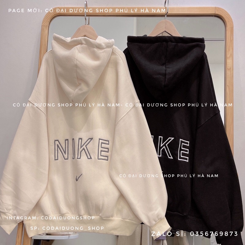 áo nỉ hoodie naiii chữ lưng | BigBuy360 - bigbuy360.vn
