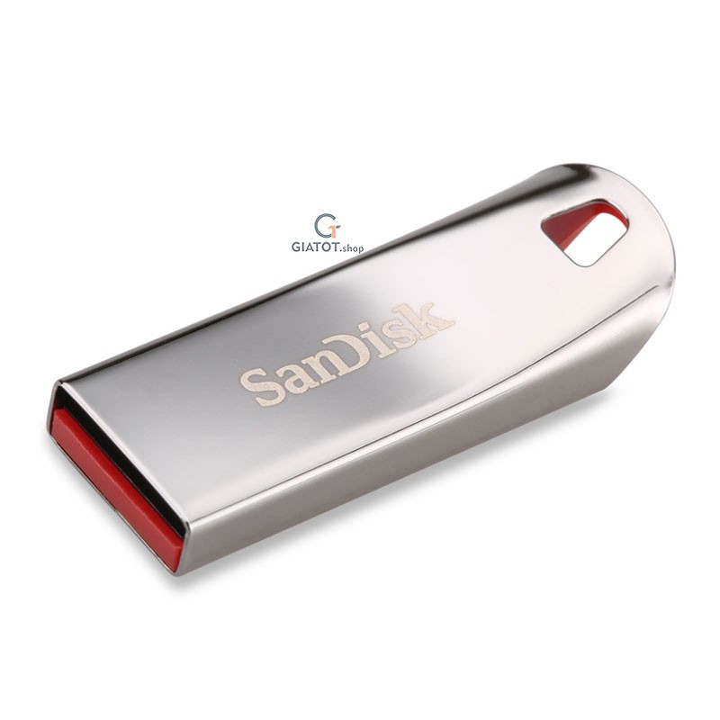 USB Sandisk 2.0 CZ71 16Gb vỏ inox hàng chính hãng