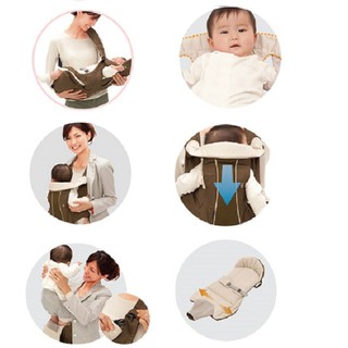 Địu Combi Signature 3 cách