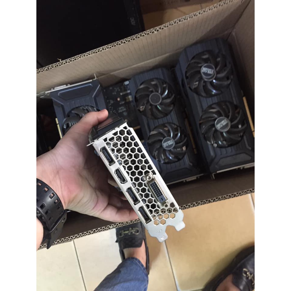 CARD MÀN HÌNH VGA PALIT GTX 1060 3GB cŨ