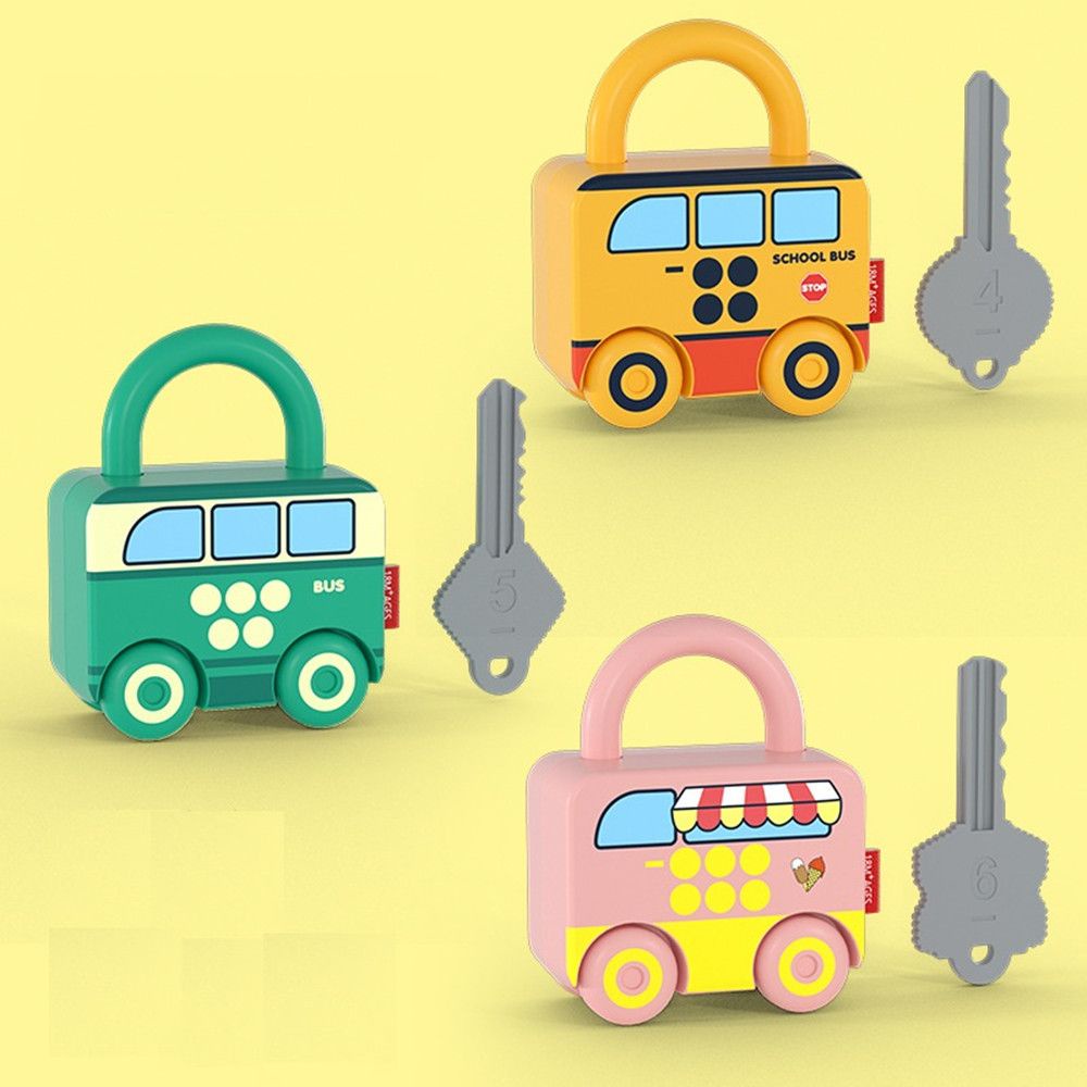 Bộ đồ chơi xe hơi kèm chìa khóa vui nhộn giúp giáo dục sớm cho bé