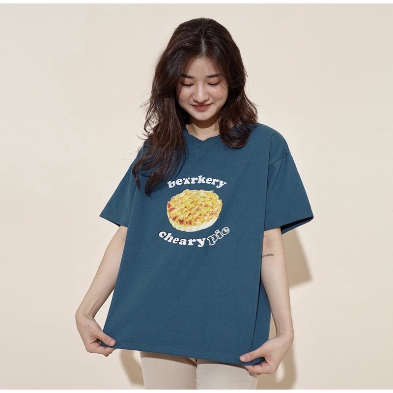 GingerBear - Áo Thun Tay Ngắn - Bakery Tee ( Có Ảnh Chụp Tại Cửa Hàng )