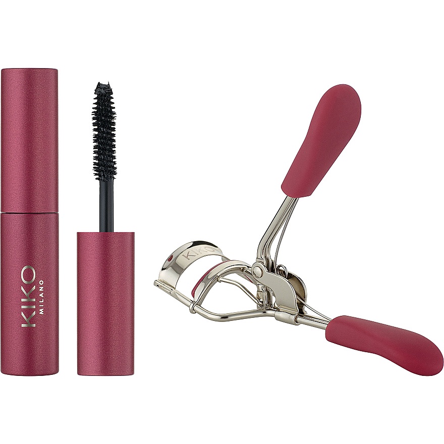 Sét kẹp bấm mi + mascara Kiko A Holiday Fable On The Go Lash Kit - Kiko milano Italy