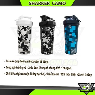 Bình lắc thể thao camo - 800ml - chính hãng