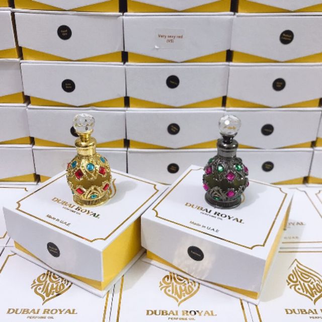【HOT】☣ Combo 10 Tinh Dầu nước Hoa Dubai Cho Khách Lẻ 25ml | Thế Giới Skin Care