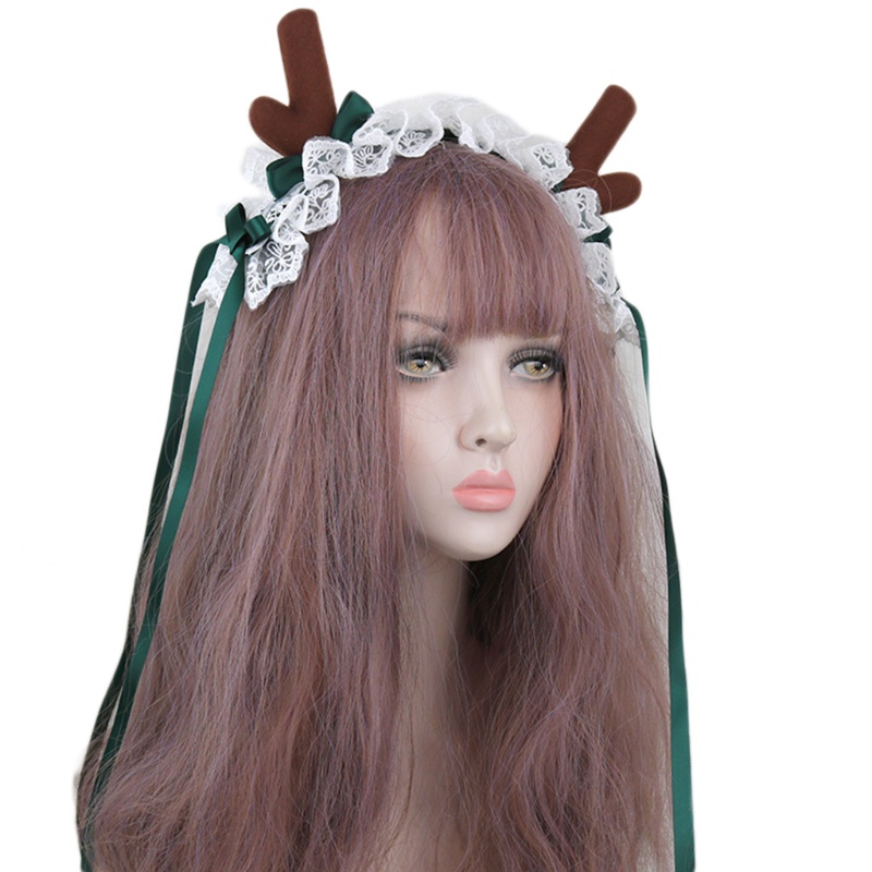 Băng Đô Nơ Ren Hóa Trang Lolita