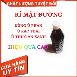 Mật rỉ đường đậm đặc chai 1l ủ phân hữu cơ