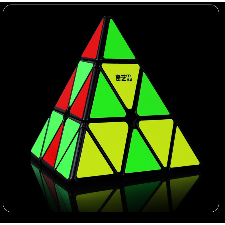 Rubik Pyraminx Nam Châm QiYi MS Magnetic Sticker Tam Giác - Chính Hãng chất lượng cao