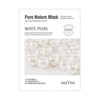 Mặt Nạ Dưỡng Da Chiết Xuất Ngọc Trai Secriss  Pure Nature Mask White Pearl