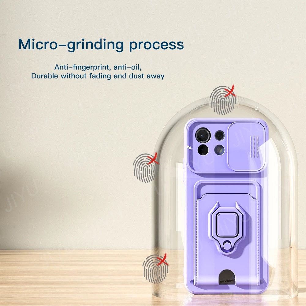 Ốp Điện Thoại Mềm Có Nắp Trượt Bảo Vệ Ống Kính Máy Ảnh Cho Xiaomi Mi 11 Lite 5G NE