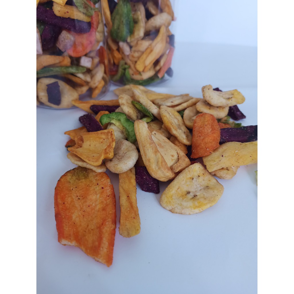 Trái Cây Hoa Quả Sấy Thập Cẩm 500g Bánh Kẹo Tết