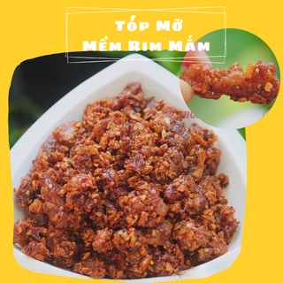 Tóp Mỡ Rim Mắm Ớt 200g - Tóp Mỡ Cháy Tỏi Loại Mềm - Shop Mẹ Bắp [Nhà Làm]
