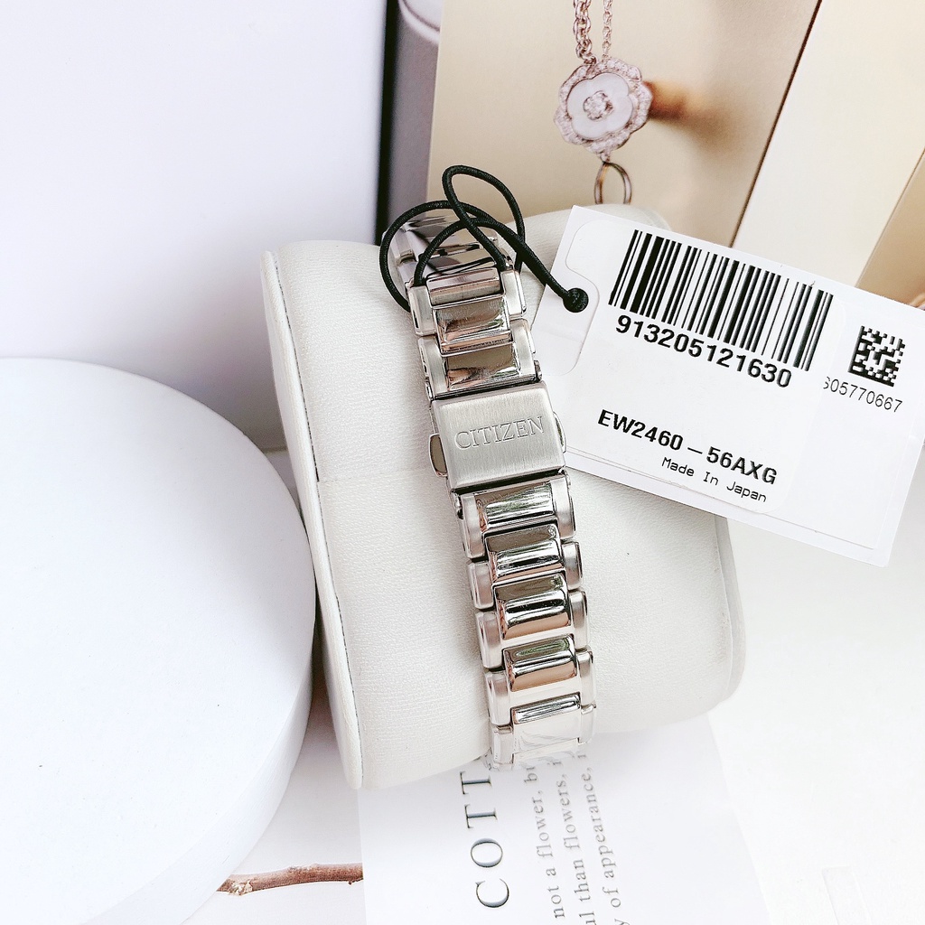 Đồng hồ nữ dây thép Citizen EW2460 56A Riva Woman