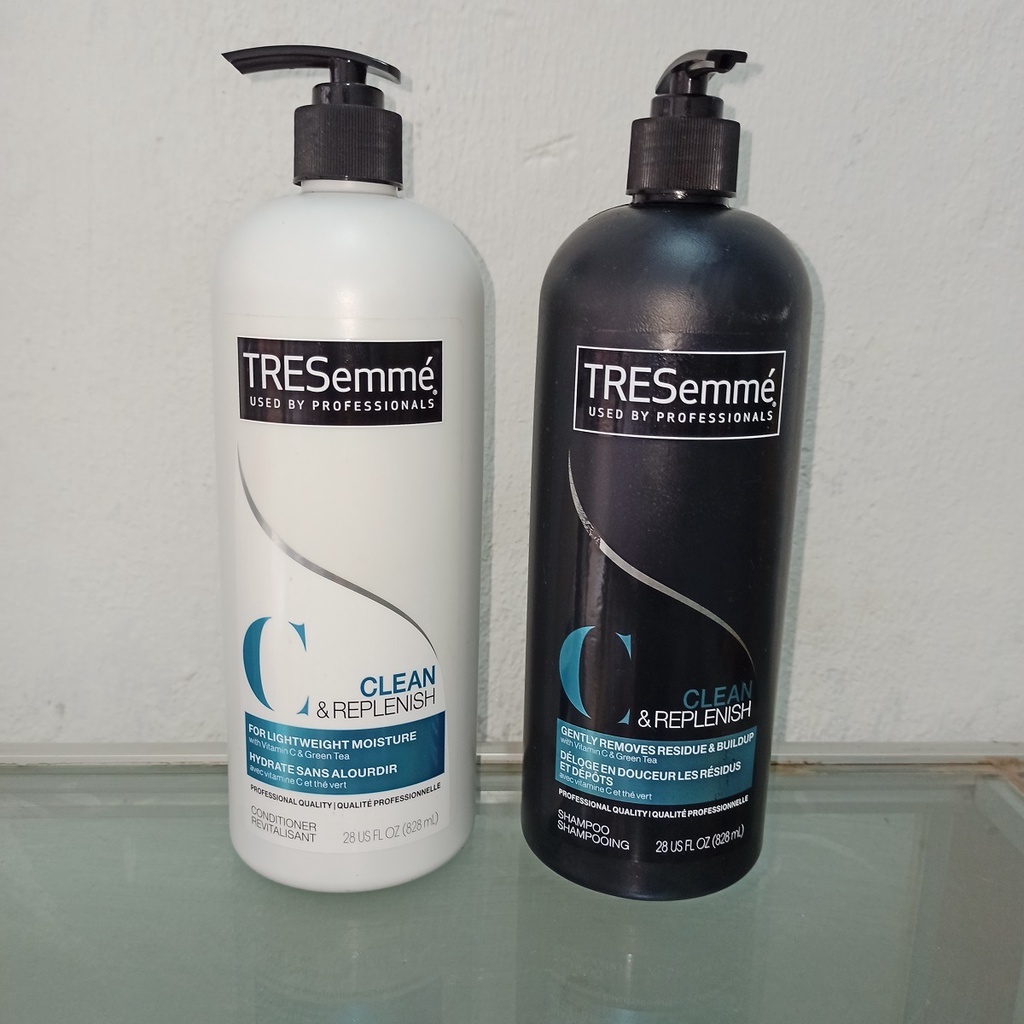 Cặp Dầu Xả Dầu Gội Tresemme Mỹ Shampoo C Clean & Replenish