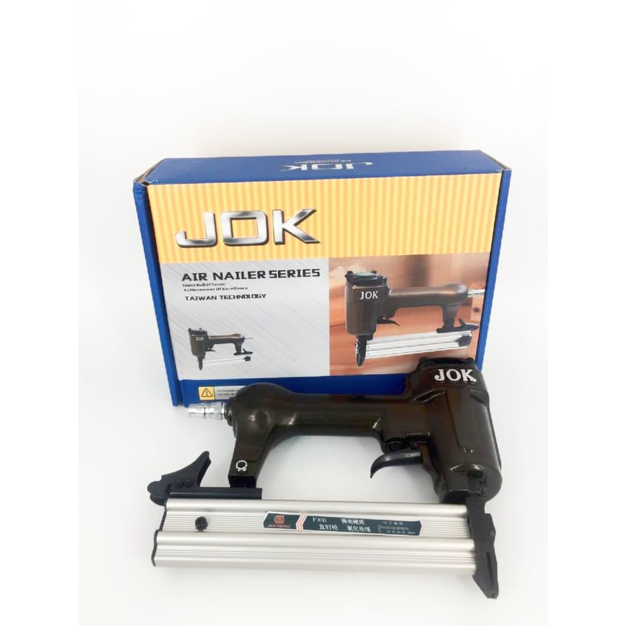 Súng bắn đinh , ghim chữ U JOK 1013J sử dụng hơi ( chính hãng )