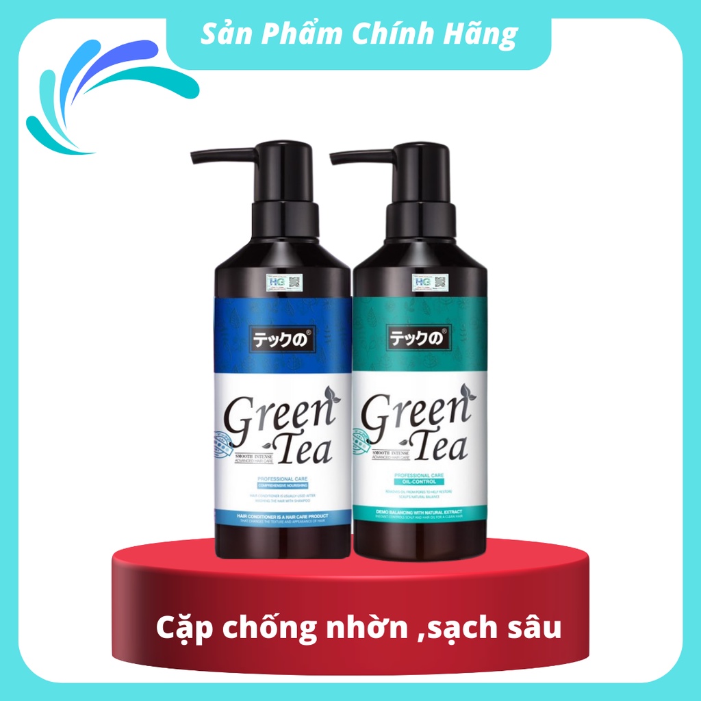 Dầu gội trà xanh Meiki 780ml chống nhờn dưỡng sâu chống gàu chính hãng