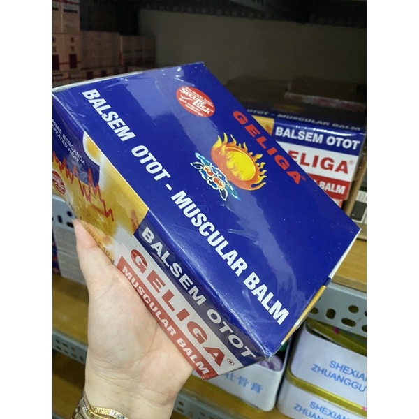 DẦU CÙ LÀ LỬA - CAO XOA BÓP NÓNG GELIGA