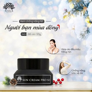 KEM CHỐNG NẮNG N3 NAGA