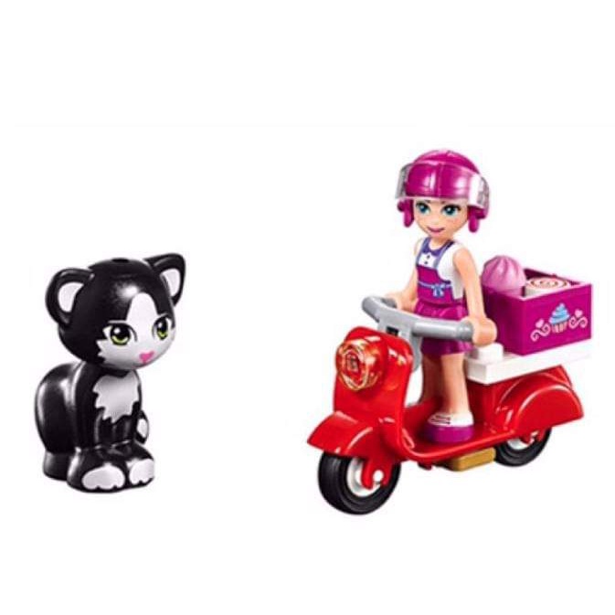 Lego Lắp Ráp Xếp Hình Bela 10496 Mô Hình Quán Cà Phê + Tiệm Bánh Lắp Ráp Xếp Hình Mô Hình Quán Cà Phê Thành Phố với 444