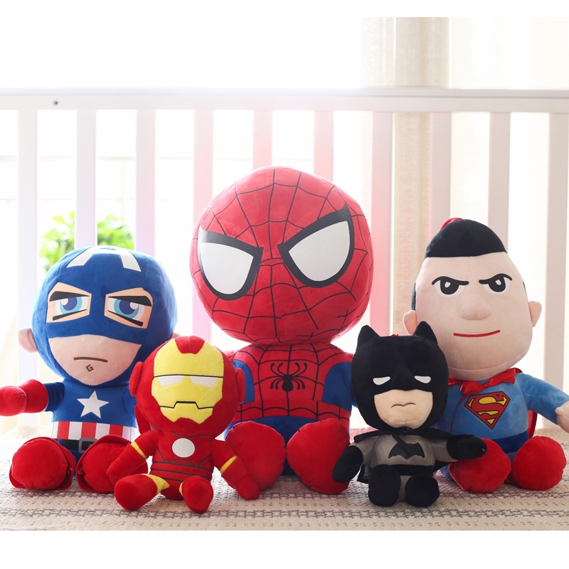 ♛Búp Bê Nhồi Bông Hình Nhân Vật Siêu Anh Hùng Trong Phim Avengers