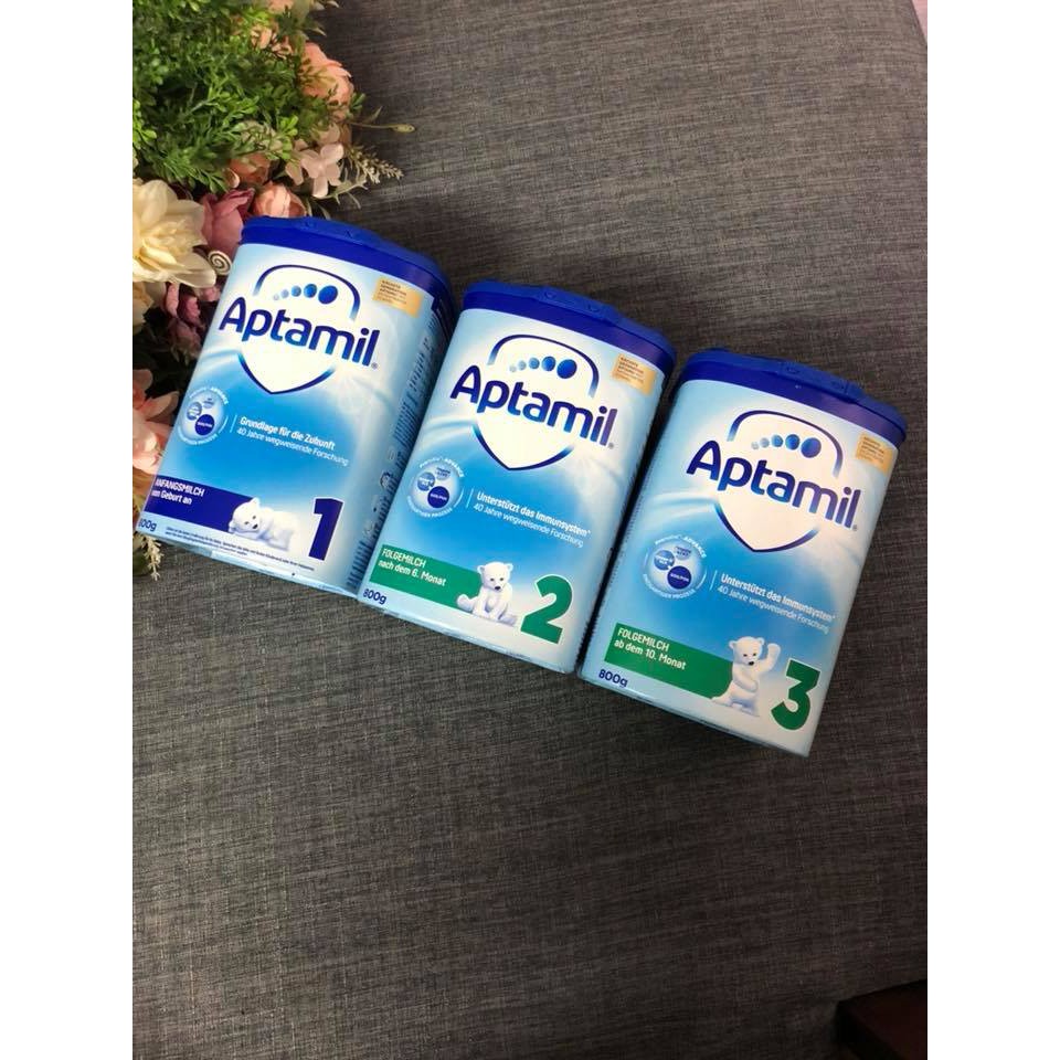 Sữa Aptamil Đức số 1, 2, 3