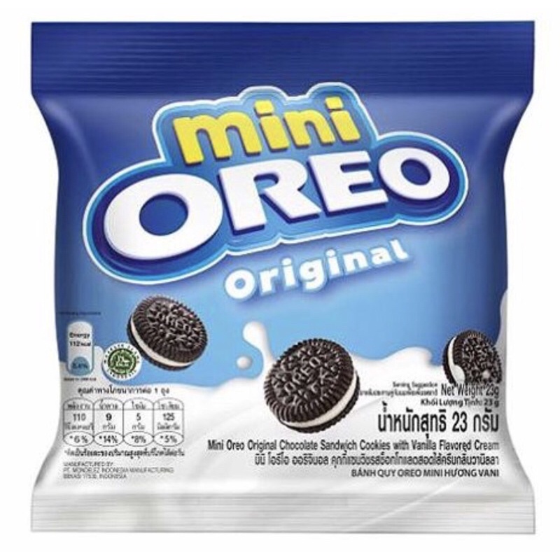 Bánh Quy Oreo Mini Hương Vani 20.4G