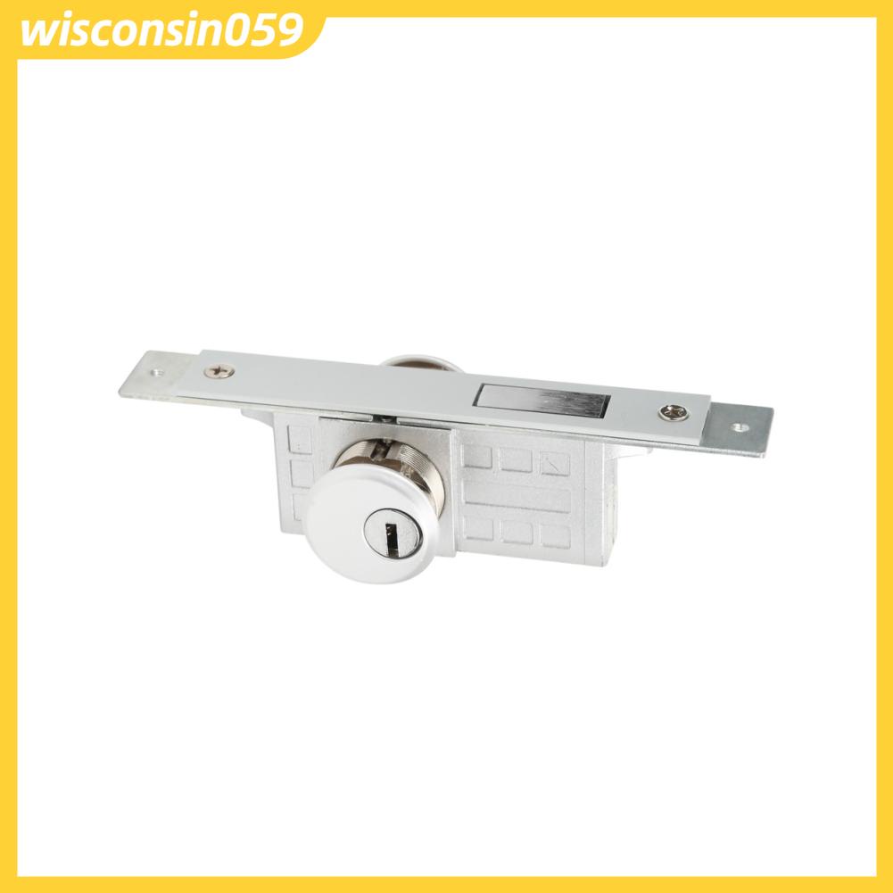 Wisconsin059 Glass Framed Central Door Lock Strong Anti Theft Ability Easily Install Storefront Mortise With 3 Keys