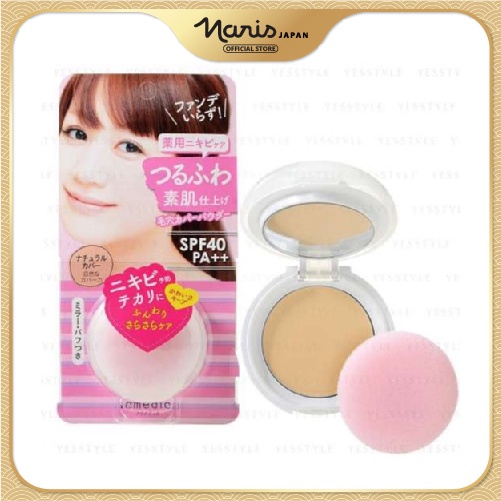 Phấn Phủ Naris Acmedica Oil Control Powder WH Natural Cover SPF40 PA++ 100 (ml)