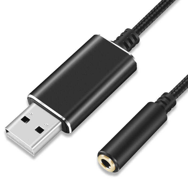 Card Âm Thanh Ngoài Cổng Usb Và Đầu Cắm 3.5mm