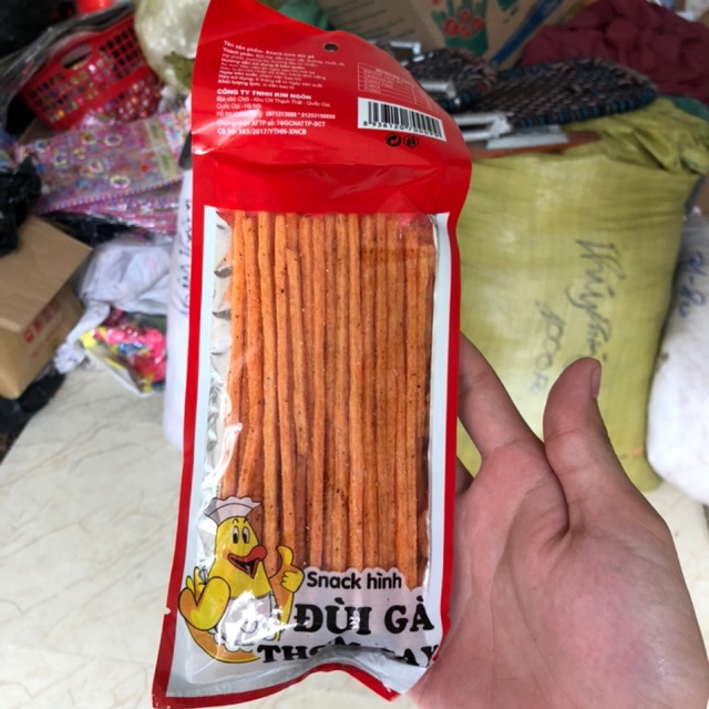 Sỉ gói snack đùi gà thơm cay