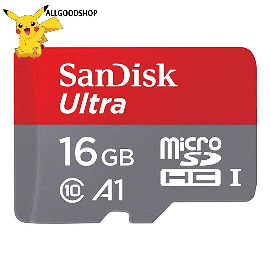 Thẻ Nhớ Sandisk 100mb / S Ultra A1 Class 10 Micro Sd 32g / 64gb / 128gb / 256gb / 512gb Micro Sd