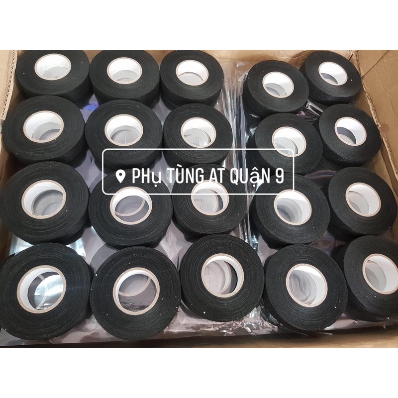 Băng keo vải chịu nhiệt màu đen