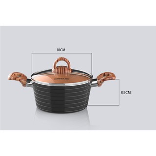 Nồi ceramic đáy từ SUNHOUSE SHG2018MCA