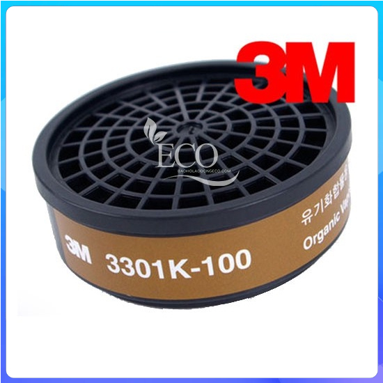 Bộ Mặt Nạ Phòng Độc 3M 3200, bao gồm phin lọc 3301K-100