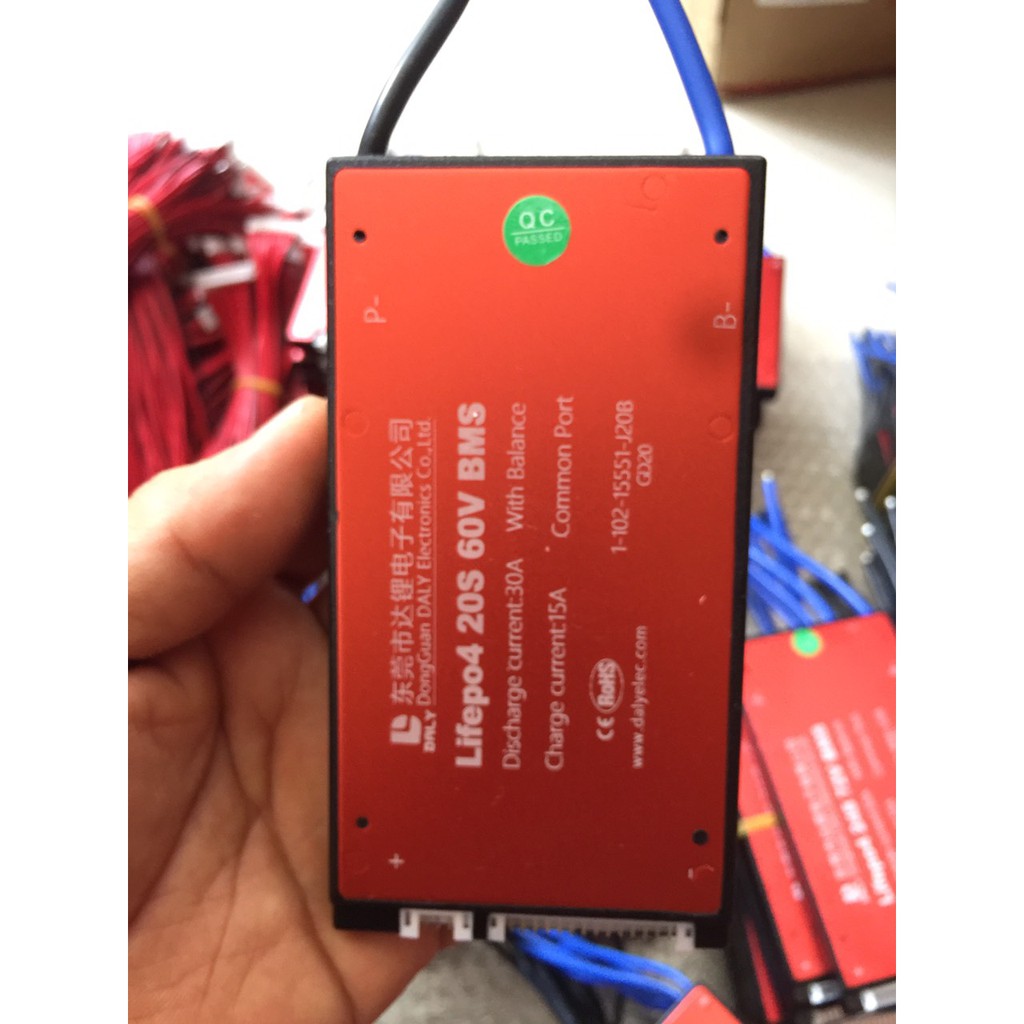 Mạch bảo vệ pin lithium LifePO4 20S 60V 30A, 40A, 60A